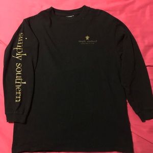 Youth M simply southern long sleeve tee